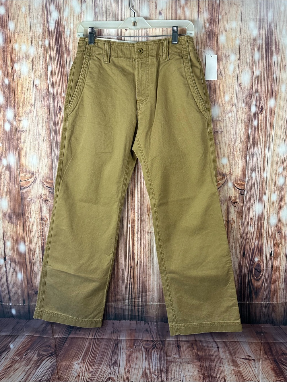 NWT GAP KHAKIS LOOSE BOOT FIT MEN’S PANTS
SIZE 28x30